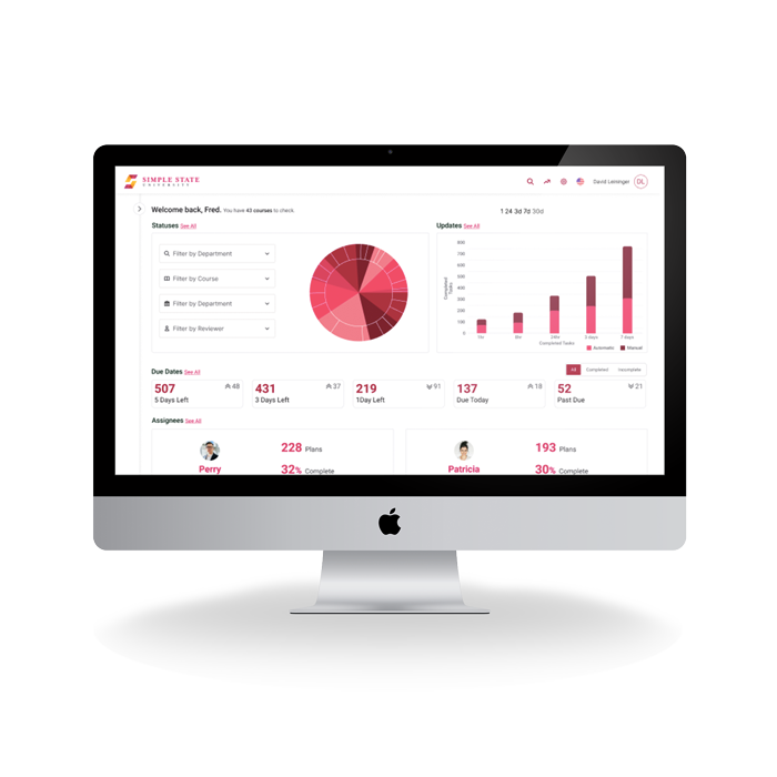 Easy reporting course readiness